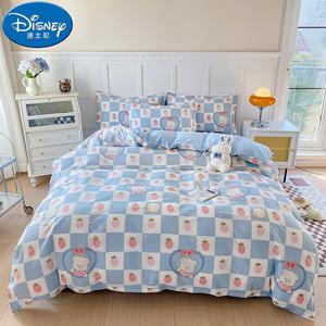 Disney Детский пододеяльник с наволочкой 150х200 см, хлопок, цвет Strawberry Bear Blue