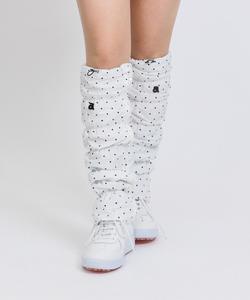 Теплые, водоотталкивающие гетры в горошек Archivio, цвет White(190)