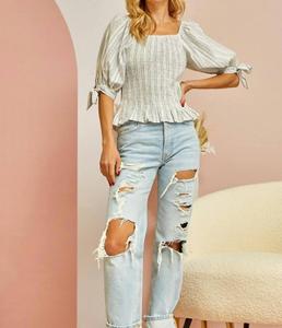 Блузка женская ANDREE BY UNIT, цвет light denim