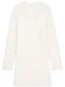 Трикотажное платье мини Alky Zadig&Voltaire, белый