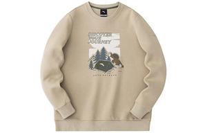 Свитшот мужской бежевый хаки Anta Outdoor Collection