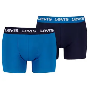 Боксеры 2 шт Levi's Repeat Logo Brief boxers 2 units, синий