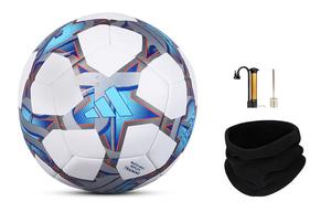 Adidas Размер 4 Размер 5 футбольный мяч PU машинная строчка унисекс White Blue