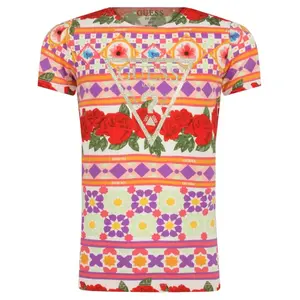 Футболка стандартного кроя Guess, мультиколор