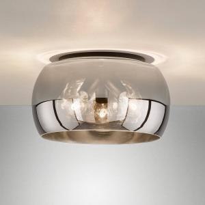 Потолочный светильник Fischer & Honsel Dima, железо / дымчатое стекло - дымчато-черный - 3-световой