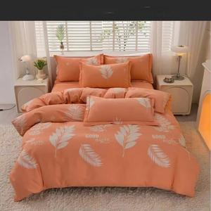 Belle Комплект постельного белья, 4 предмета, 100% хлопок, для кровати 2.0 м, пододеяльник 200x230 см