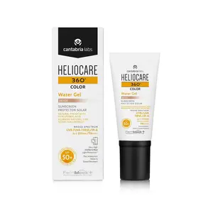Солнцезащитный крем 360º color water gel spf50+ Heliocare, beige