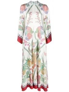 Платье с принтом La DoubleJ, белый