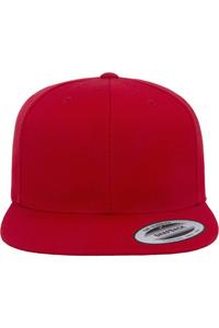Кепка с плоским козырьком YP Classics Snapback, красный