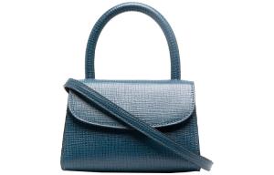 By Far Кожаная сумка из коровьей кожи женская синяя