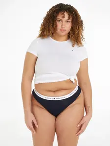 Трусы Tommy Hilfiger Underwear с логотипом на поясе, синий