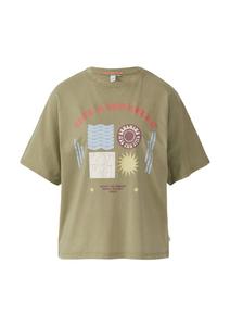 Рубашка QS, оливковый