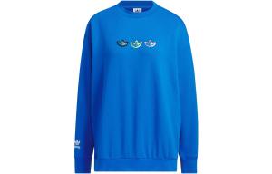 Коллекция ко Дню святого Валентина Толстовка женская синяя Adidas Originals