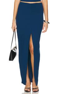 Открытая передняя юбка Susana Monaco, цвет stratus