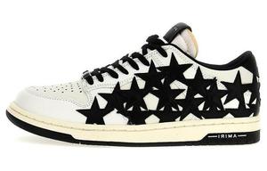 AMIRI Женские лоу-топ скейтборд кроссовки бело-черные, цвет White Black