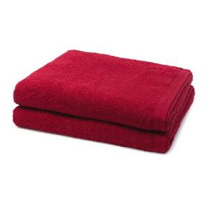 Superwuschel Набор полотенец Möve (2 шт), 80x1x150 см цвет ruby