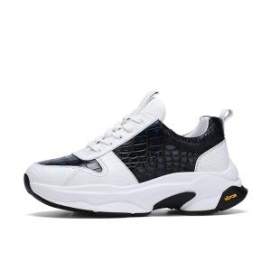 U7 Кроссовки Anti-Slip Wear-Resistant Low-Top Chunky Sneakers Men's White Blue