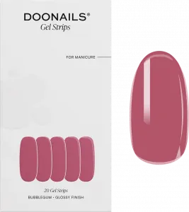 УФ-лак для ногтей Doonails UV Gel Strips Bubblegum