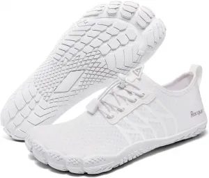 Обувь для воды Racqua Быстросохнущие плавательные тапочки Дышащие легкие пляжные тапочки для бассейна и босиком для женщин и мужчин, белый