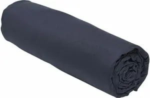 Простыня на резинке темно-синяя 180 х 200 см TODAY