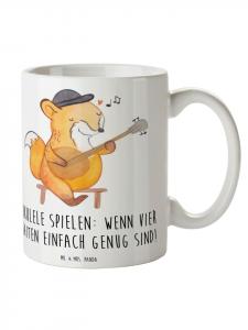 Кружка для укулеле Joy с надписью белого цвета Mr. & Mrs. Panda