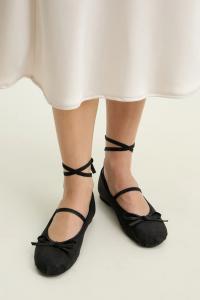 Балетки Answear.Lab, черный