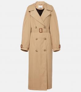 Пальто Elea с поясом и двойной застежкой Isabel Marant, бежевый