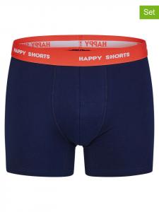 Happy Shorts Комплект из 2 штук: боксерские трусы темно-синего цвета