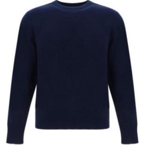 Трикотажный кардиган с V-образным вырезом и полосками Rwb THOM BROWNE, синий