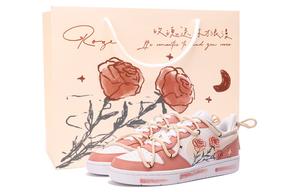 Женские кроссовки для скейтбординга Nike Court Borough, красная роза