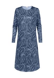 Ночная рубашка с цветочным принтом пейсли, длина 3/4, женская Mey, цвет 1173 Polar Wind