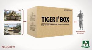 Takom 2201W Tiger I 2 BOX Early + Late / Late Command / Michael Wittmann + 1/1/16 Michael Wittmann Limited Edition 1/35 Inna marka