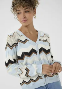 Кардиган crnetes Cream, Cashmere Blue Zigzag