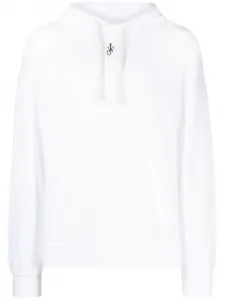Худи с вышивкой Anchor JW ANDERSON, белый