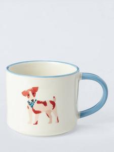 Керамическая кружка Jack Russell Terrier, 349 мл, Blue/Multi John Lewis, ue/Multi
