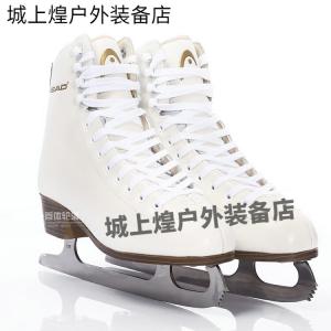 HEAD Беговые коньки для фигурного катания F600 White для начинающих, детей и взрослых, лезвие F600_White (для широкой стопы, рекомендуем взять на размер больше) F600+ размер 41