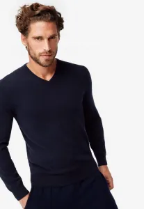 Ультрамягкий джемпер с v-образным вырезом Falconeri, Blue