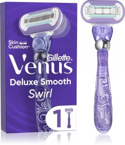 Бритва Venus Deluxe Smooth Swirl + сменные головки Gillette, 1 шт