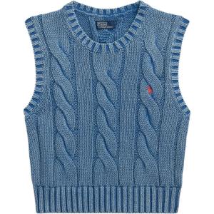 Polo Ralph Lauren Вышитый жилет с пони, Midnight Blue
