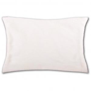 Декоративная подушка-обнимашка размером примерно 30х50 см, цвет: белый Bestlivings