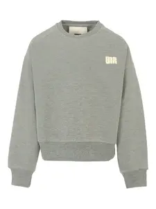 Толстовка с логотипом Msgm Kids, серый