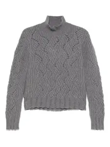 Кашемировый свитер ETRO, серый