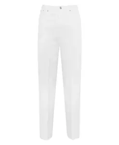 Свободные хлопковые брюки Dondup, белый
