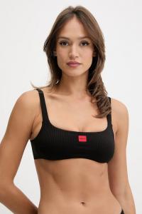 Бюстгальтер для купания signature bandeau HUGO, черный