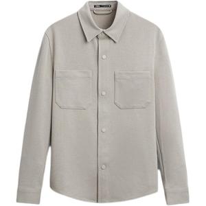 Рубашка мужская серая Zara, серый