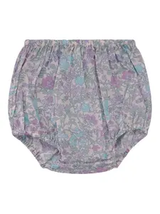 Панталоны с цветочным принтом Bonpoint, серый