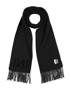 Шарф Ganni, угольно-серый