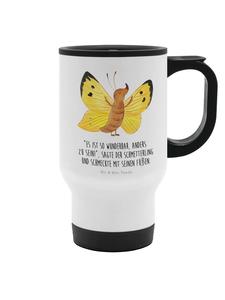 Mr. & Mrs. Panda Кофейная кружка с бабочками... белого цвета