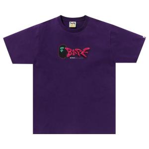 Футболка BAPE 3D Art Bape Logo Tee, Purple