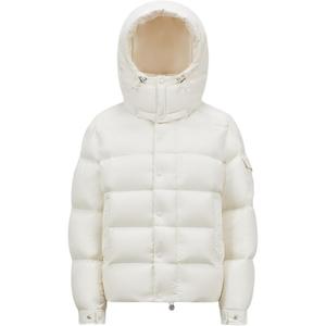 Пуховик женский белый Moncler